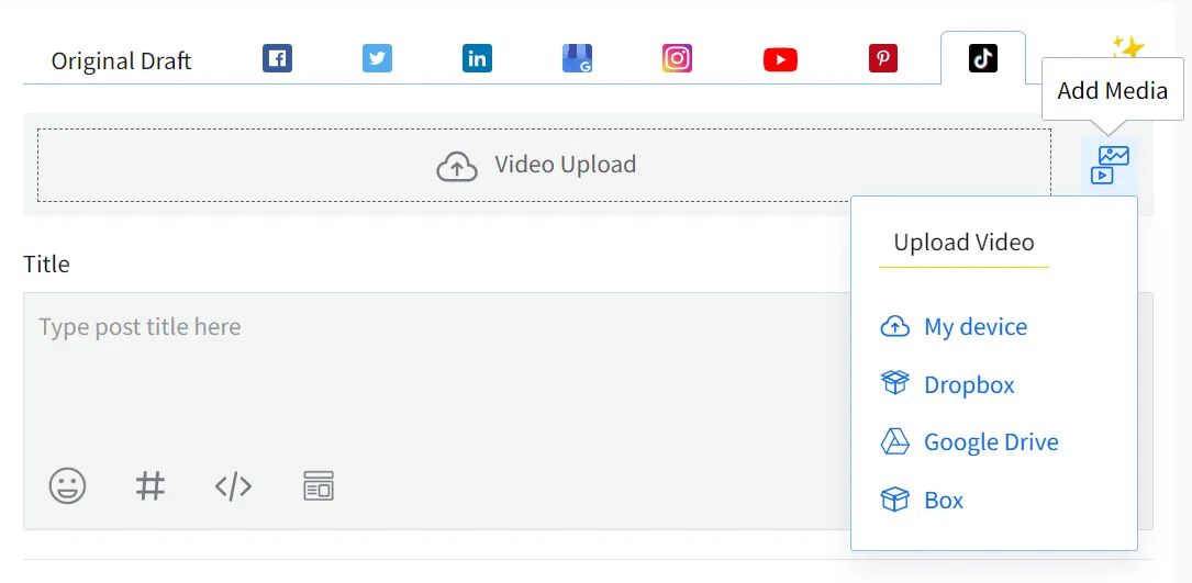 Video to Schedule Video to Schedule