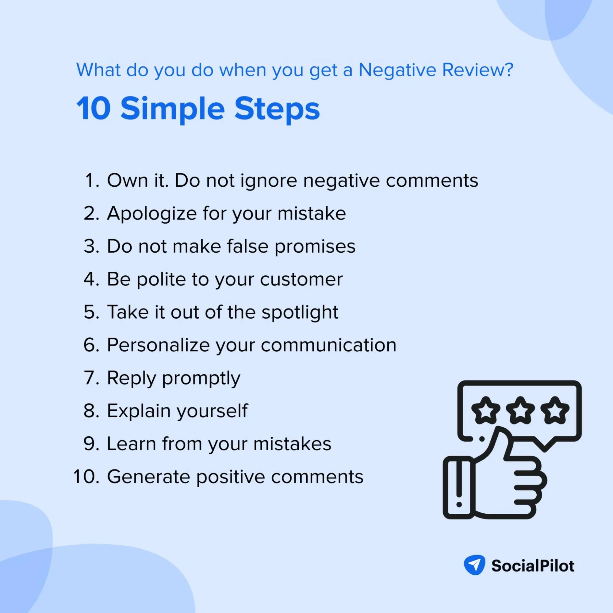 Ten steps to manage negative reviews on Google Business Profile Ten steps to manage negative reviews on Google Business Profile