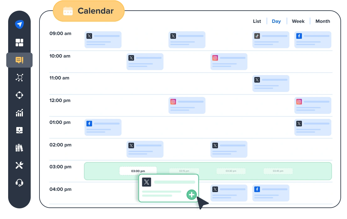 One Calendar, All Networks