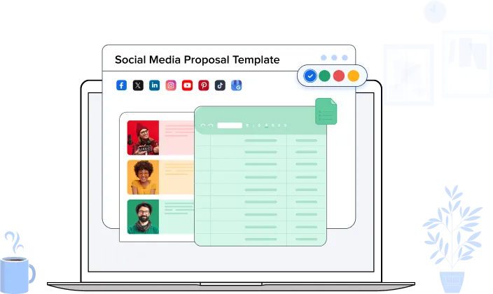 Modèle de stratégie pour les médias sociaux