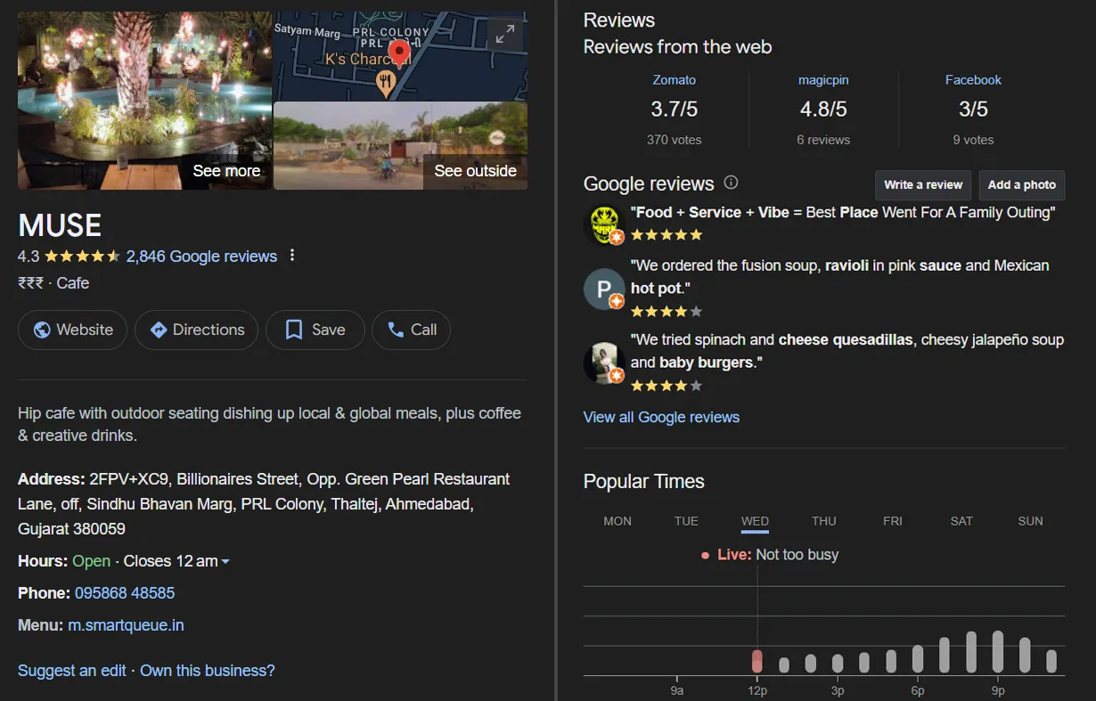 Optimized Google Business Profile Optimized Google Business Profile