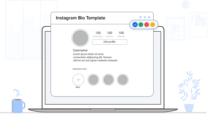 Modelli di bio di Instagram