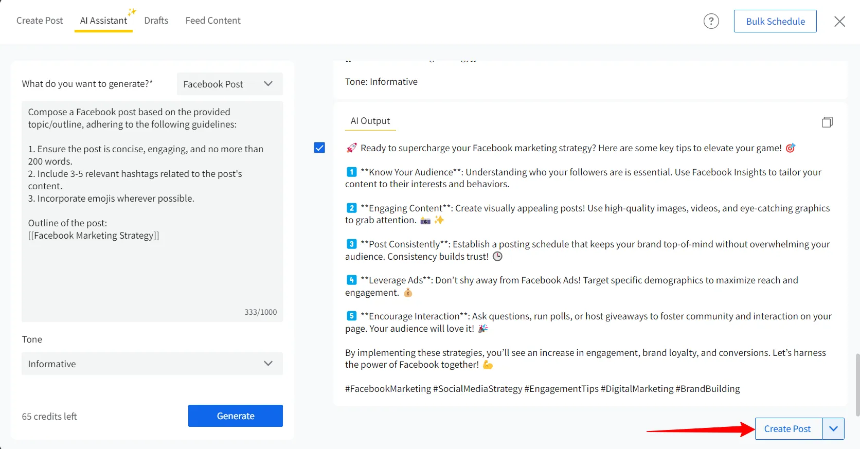 SocialPilot AI Assistant