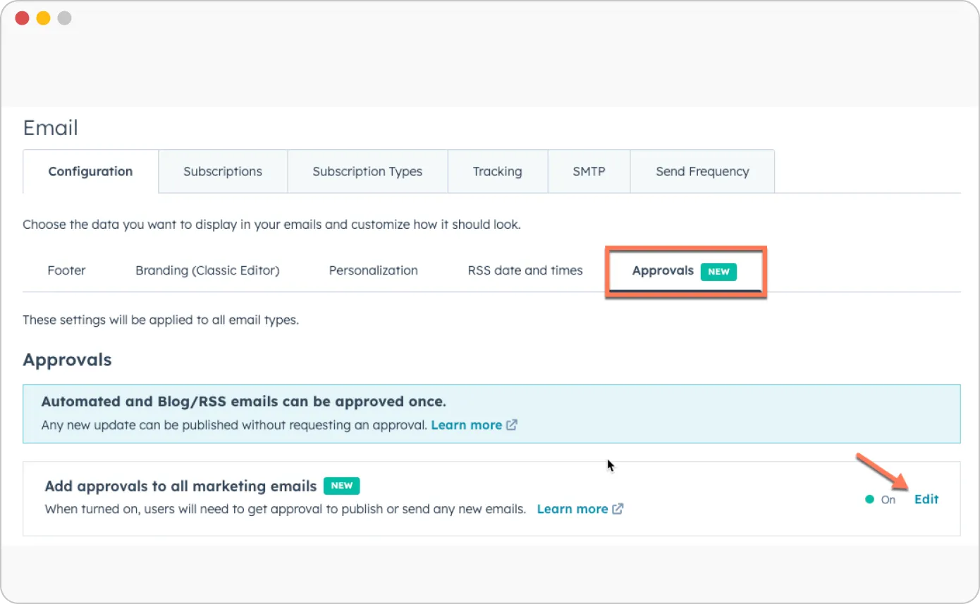 HubSpot Approval Workflow