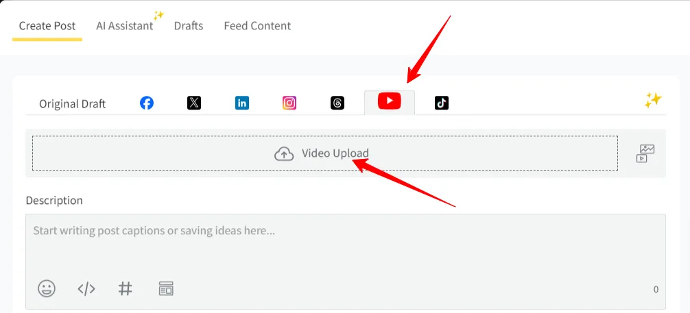 Switch to YouTube Tab
