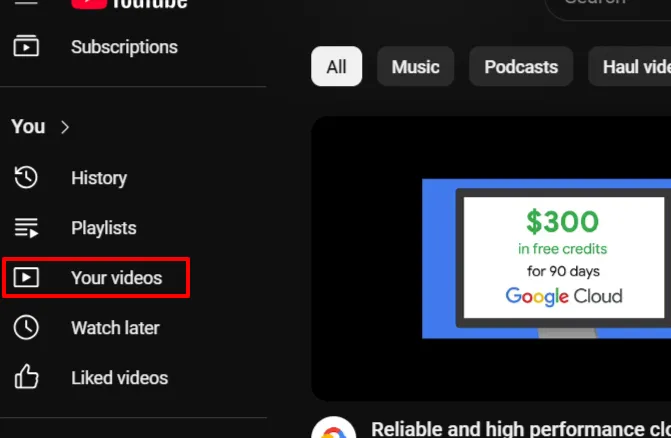 Your Videos