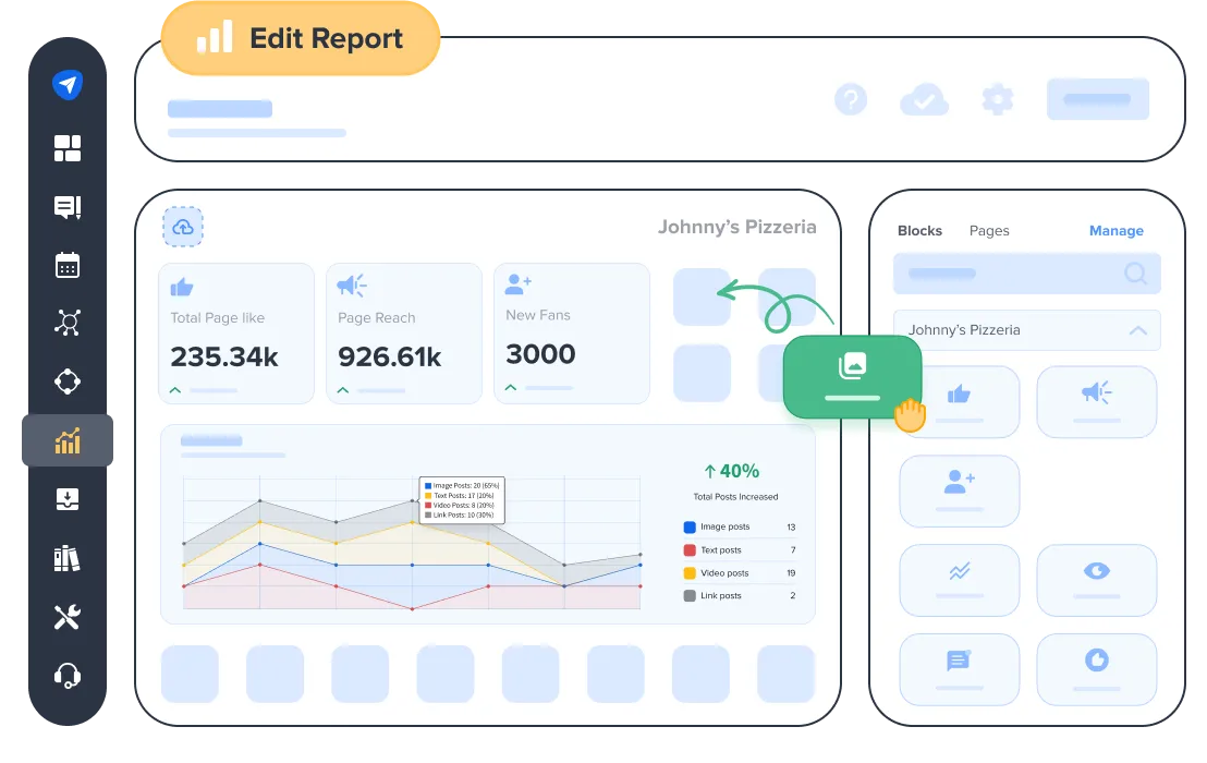 Drag and Drop the Metrics You Want, Your Way