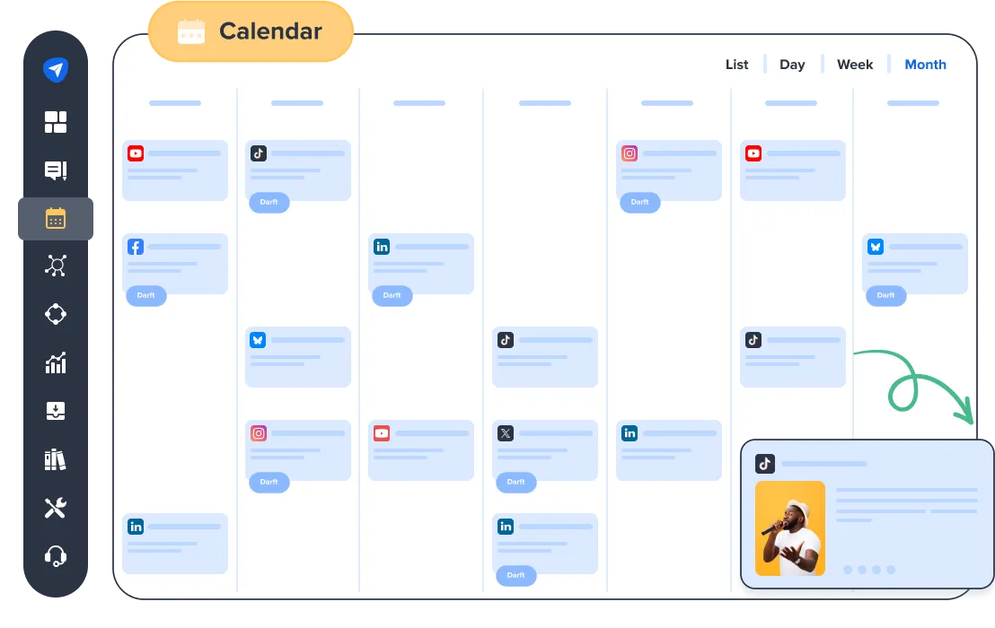 TikTok Calendar