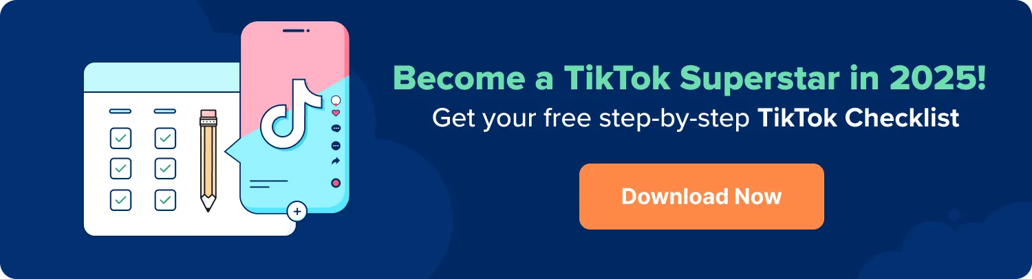 tiktok checklist