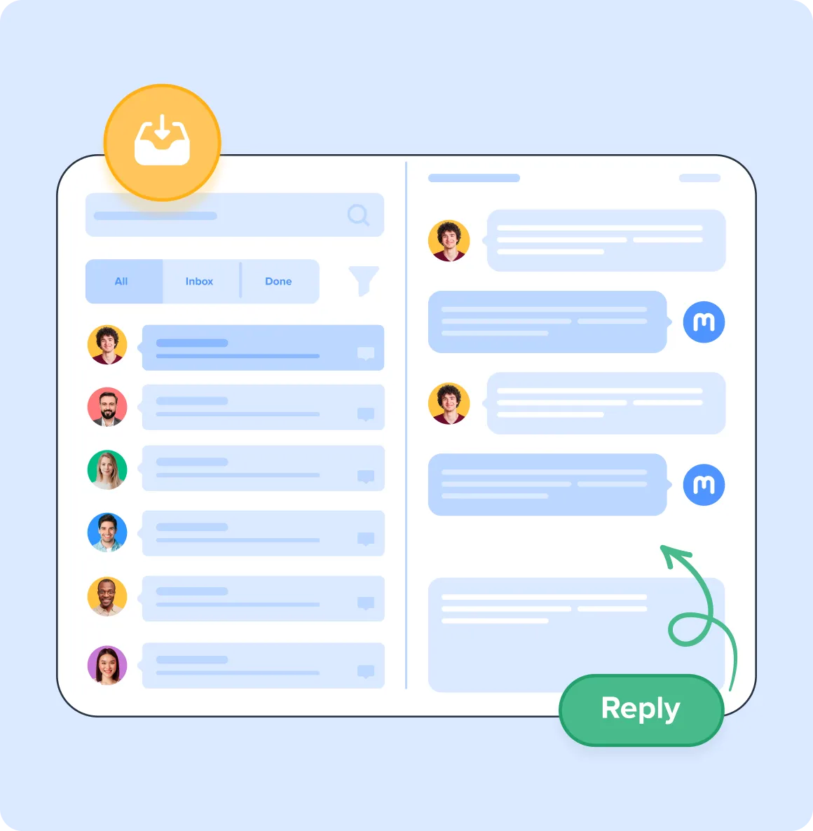 Converse Through a Single Inbox