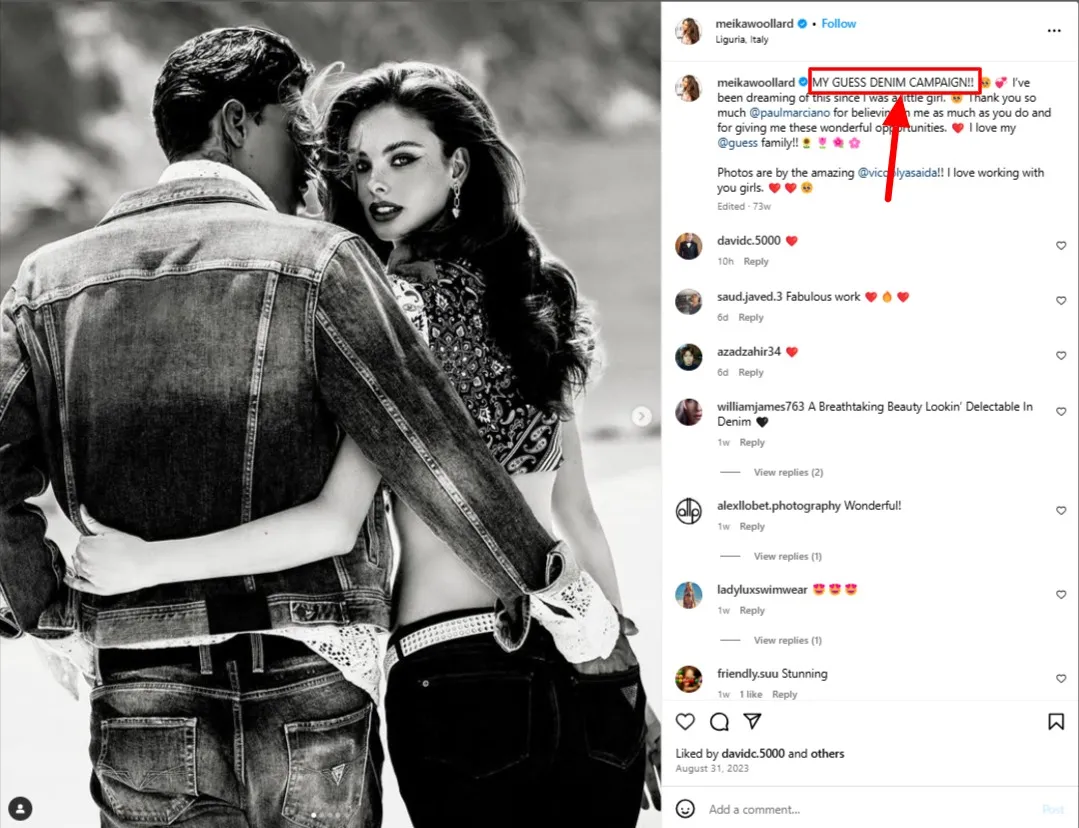 Guess Campaign