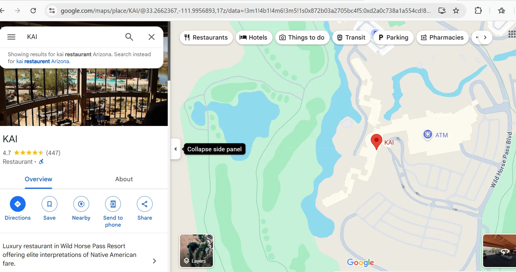 Google map on browser