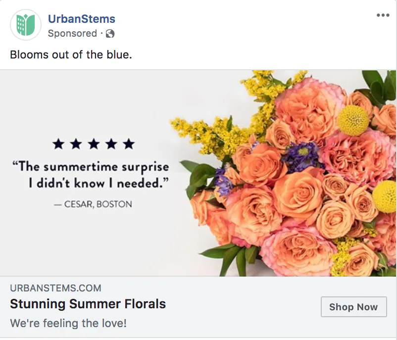 Instead of buying Facebook reviews use real reviews to get more honest feedback