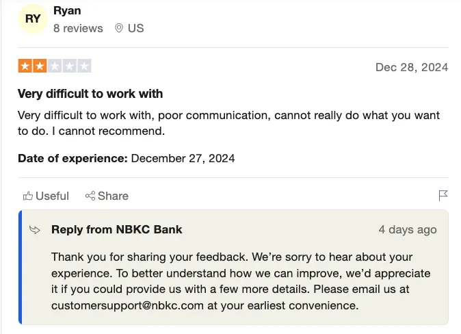 Negative Reviews