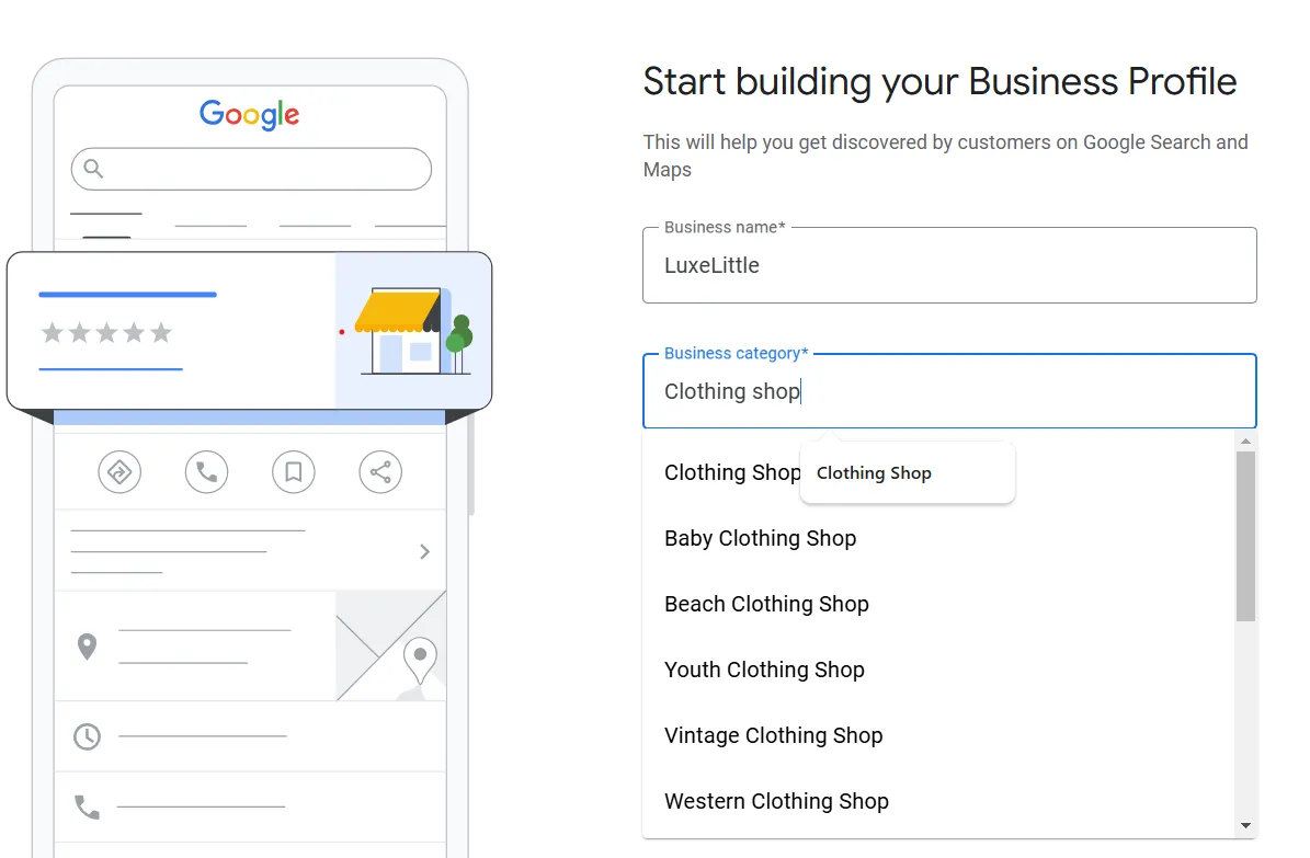 Optimizing google my business listing for local businesses and stores