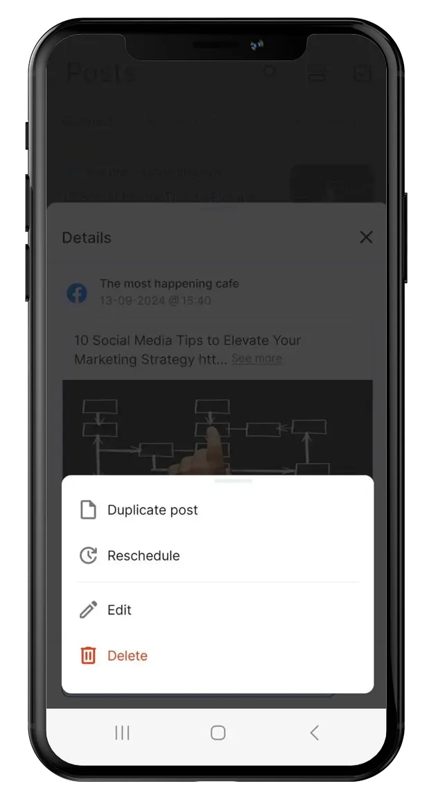 Update Bluesky post on mobile Update Bluesky post on mobile