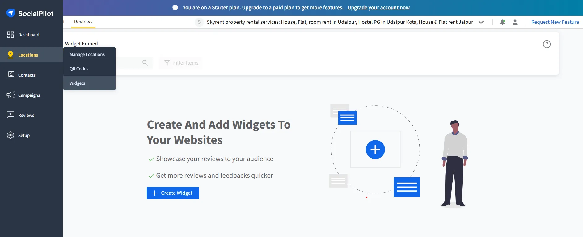 Google reviews widget create and settings in WordPress – customization guide