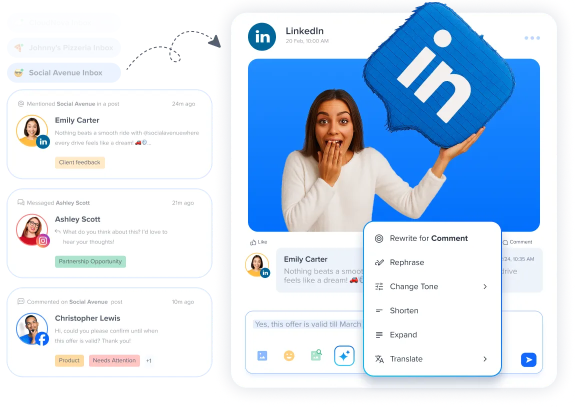 LinkedIn Inbox