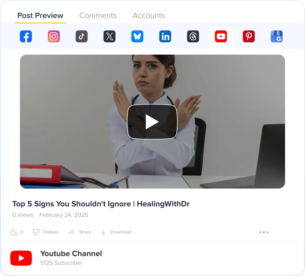 All Platforms, One Dashboard