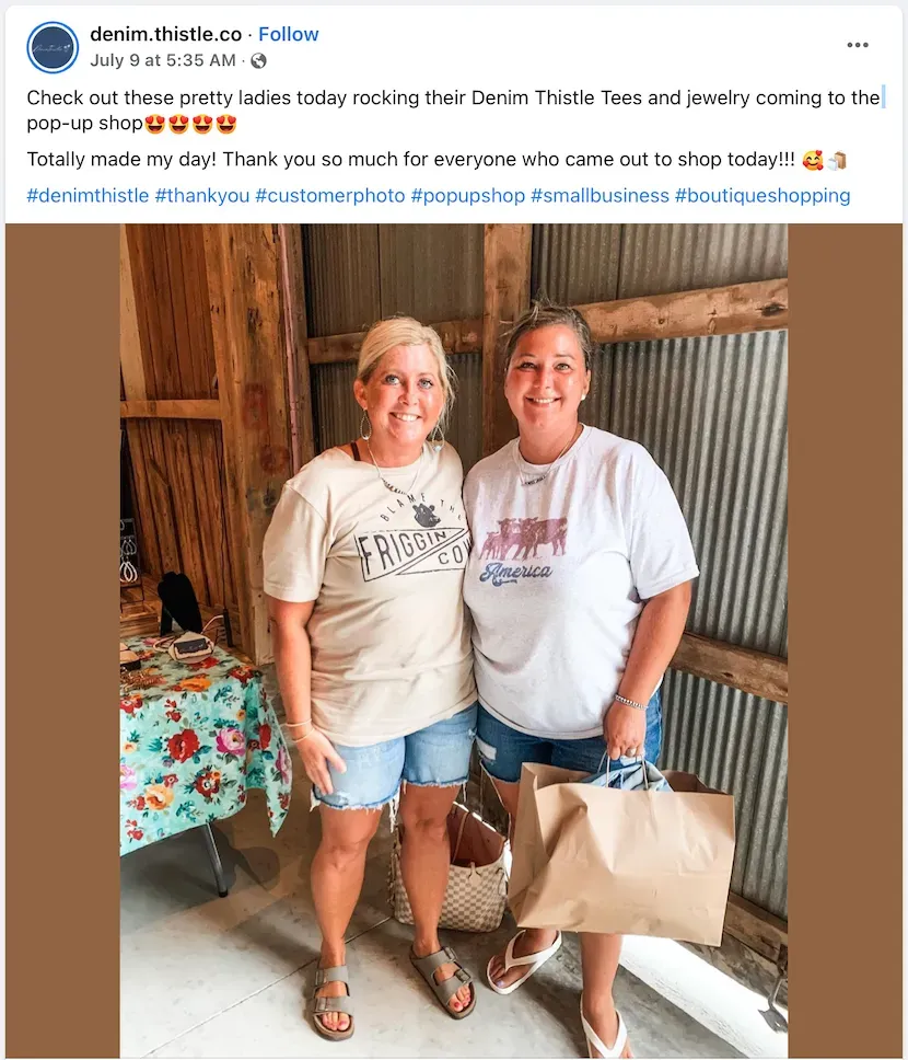 User-Generated Content Captions