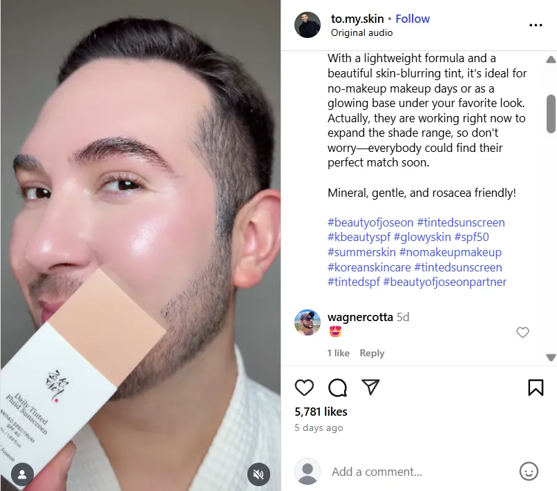 Hashtags for beauty and fashion Reels