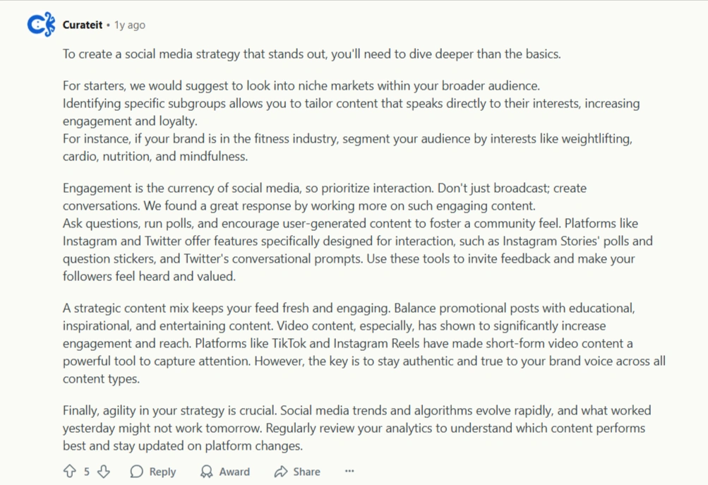 Social Media Content Strategy Social Media Content Strategy