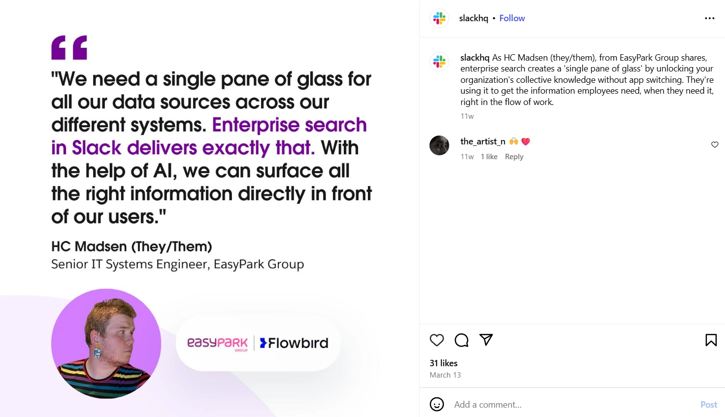 share real customer feedback with your audience on social media