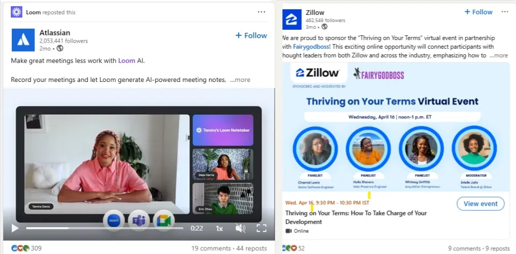 Create collaborative posts with industry experts and influencers Create collaborative posts with industry experts and influencers