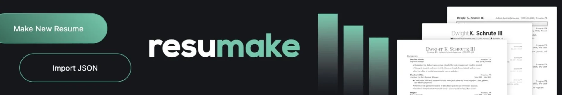Resumake cover