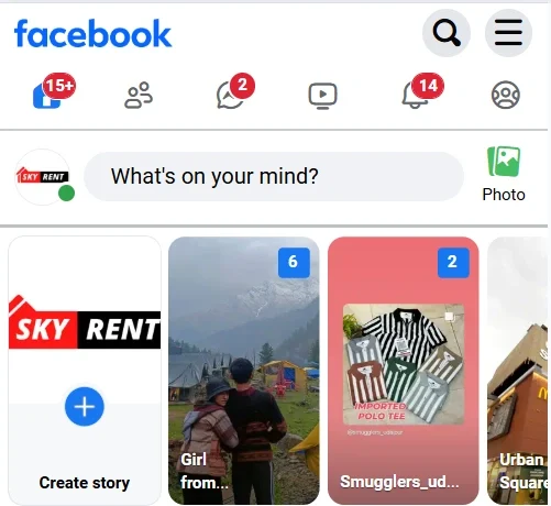 Use Your Phone for Posting Real-Time Facebook Stories