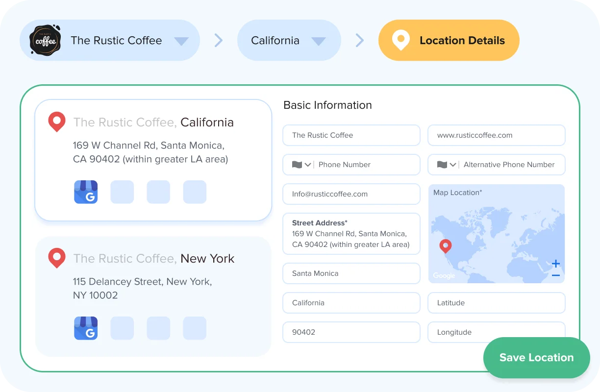 Launch and Manage Multiple Business Listings