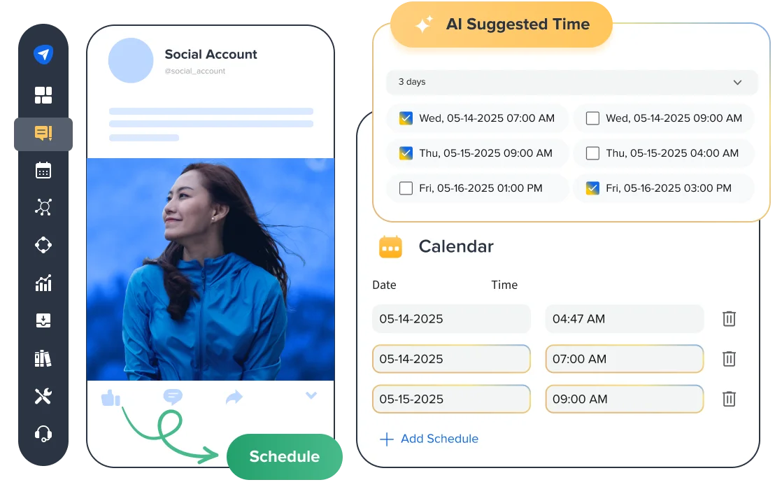 Publish Posts at AI-Suggested Times To Boost Visibility