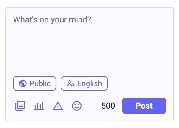 mastodon new post creation mastodon new post creation