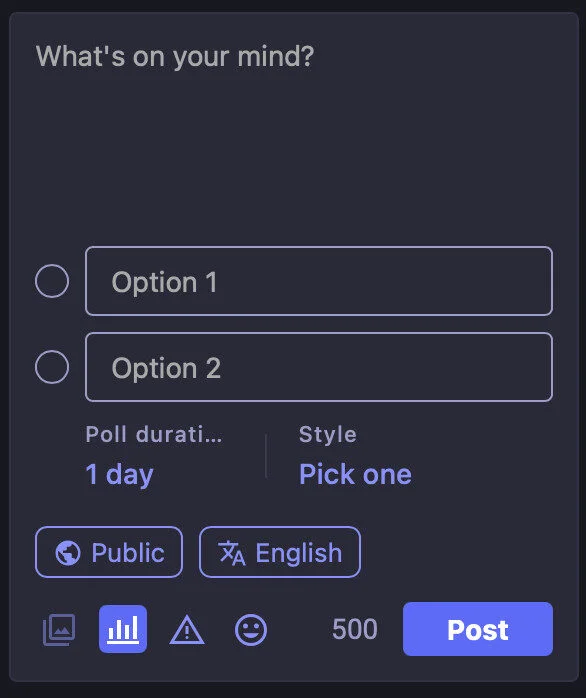 mastodon polls mastodon polls