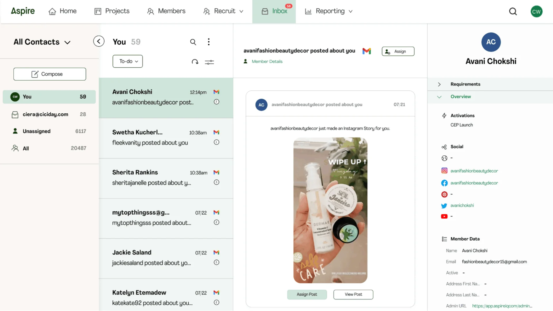 Aspire Instagram-Influencer-Marketing-Tool Aspire Instagram-Influencer-Marketing-Tool