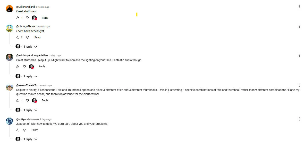 Engaging with viewers' comments pushes YouTube videos ranks and reach Engaging with viewers' comments pushes YouTube videos ranks and reach