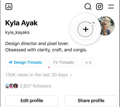 How to create a ghost post on threads
