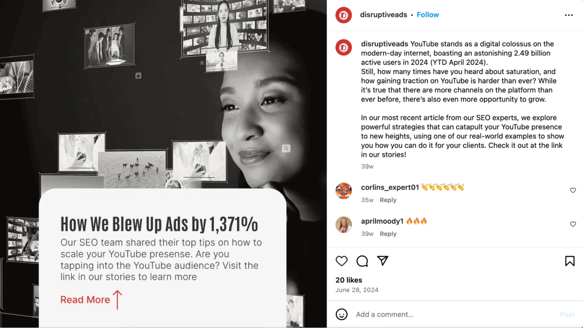 Image of soft lead generation from Disruptive Agencies