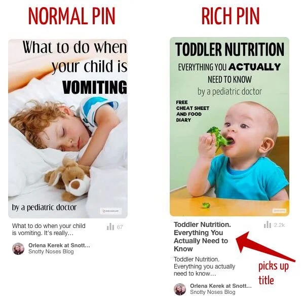 Rich pins on Pinterest Rich pins on Pinterest