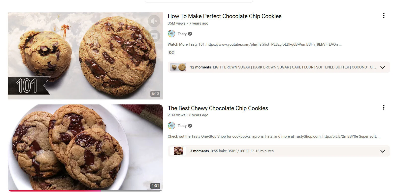 YouTube search results for how to bake cookies query YouTube search results for how to bake cookies query