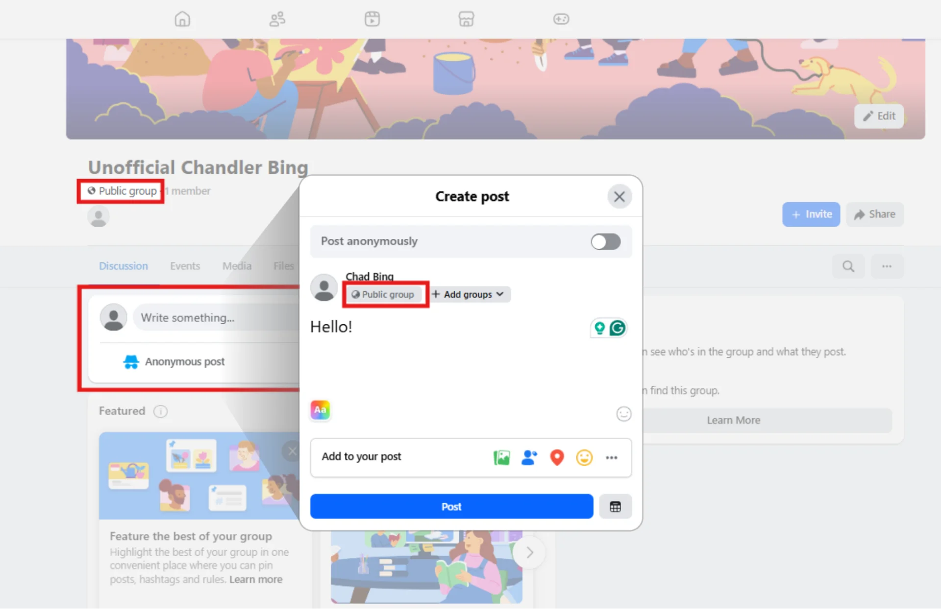 Change sharing settings on Facebook Change sharing settings on Facebook