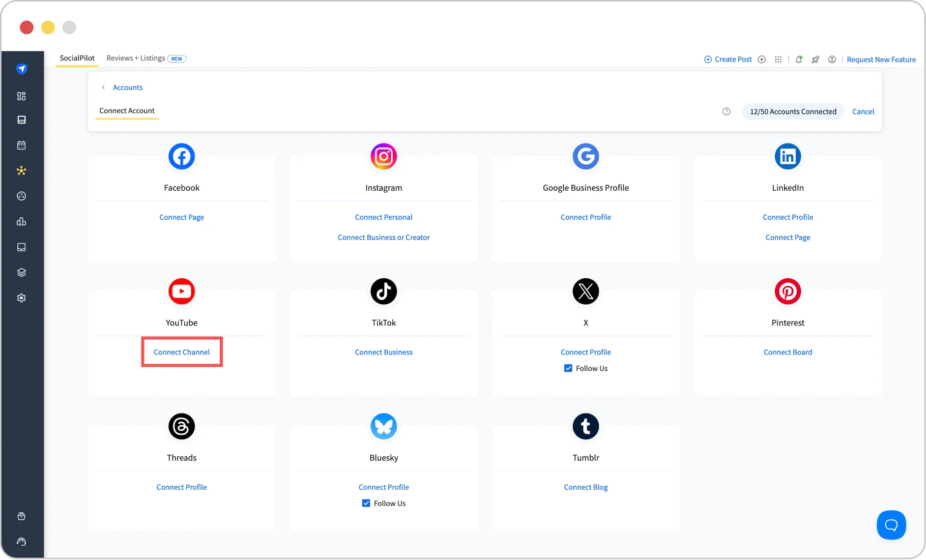 connect your channel connect your channel