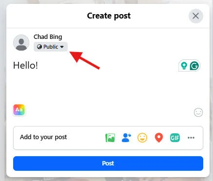 Edit audience on Facebook Edit audience on Facebook