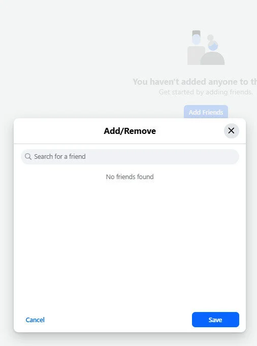 Finally, add members to your list and save it Finally, add members to your list and save it