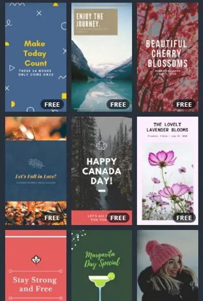 Free templates for Instagram stories on Canva Free templates for Instagram stories on Canva