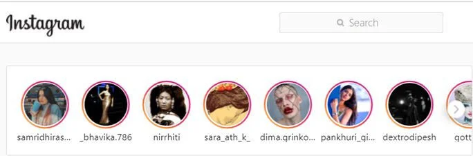 How Instagram stories appear on an Instagram page How Instagram stories appear on an Instagram page
