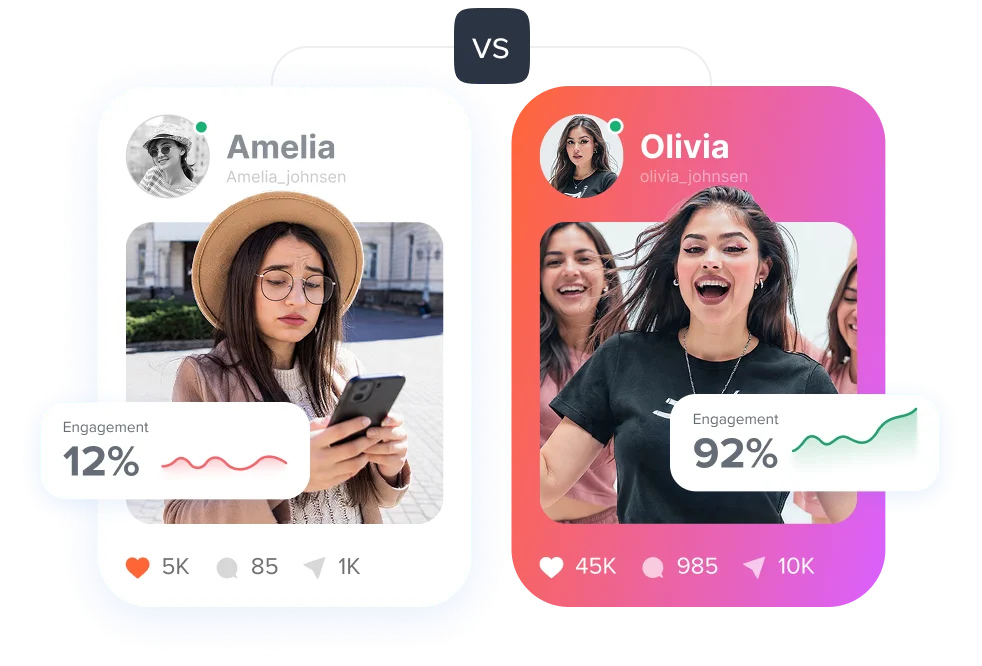 Compare. Outperform. Own Instagram.