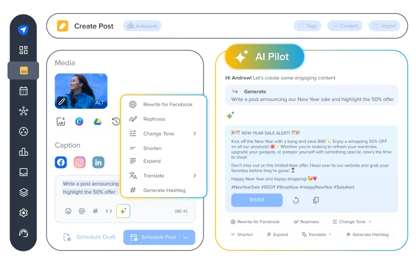 Keep Ideas Flowing and Posts Ready in No Time