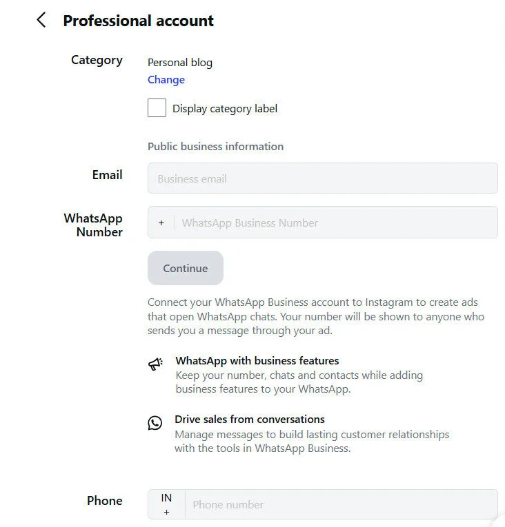 Optimize Your Instagram Profile by updating business information Optimize Your Instagram Profile by updating business information