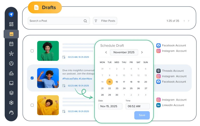 Geplanter Inhaltskalender Geplanter Inhaltskalender